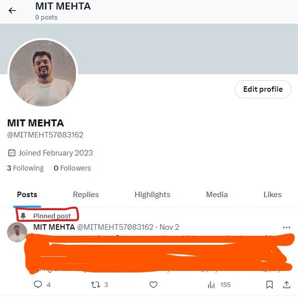 how to pin a tweet