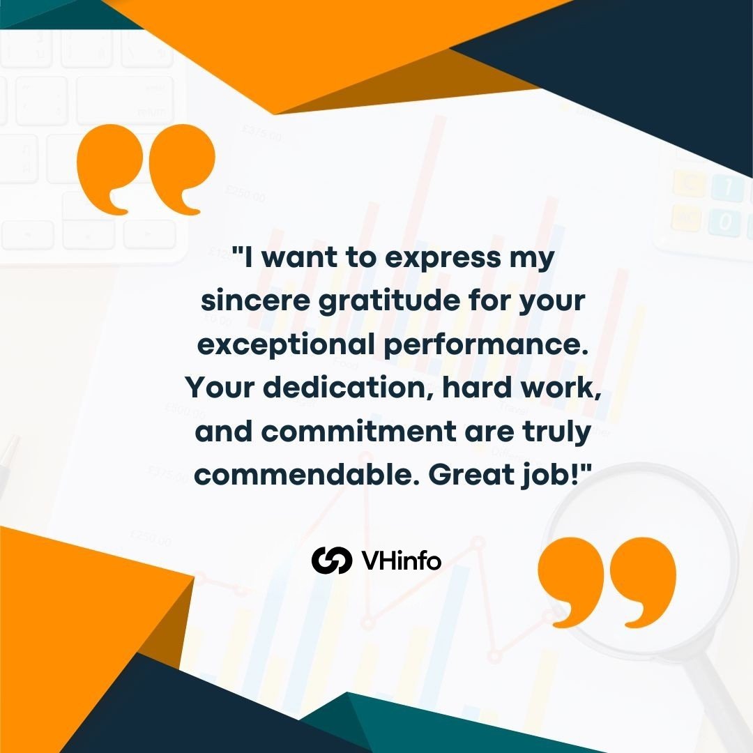 Job Well Done Message For Employees