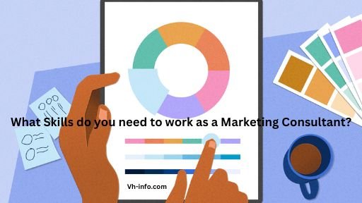 What Skills do you need to work as a Marketing Consultant?