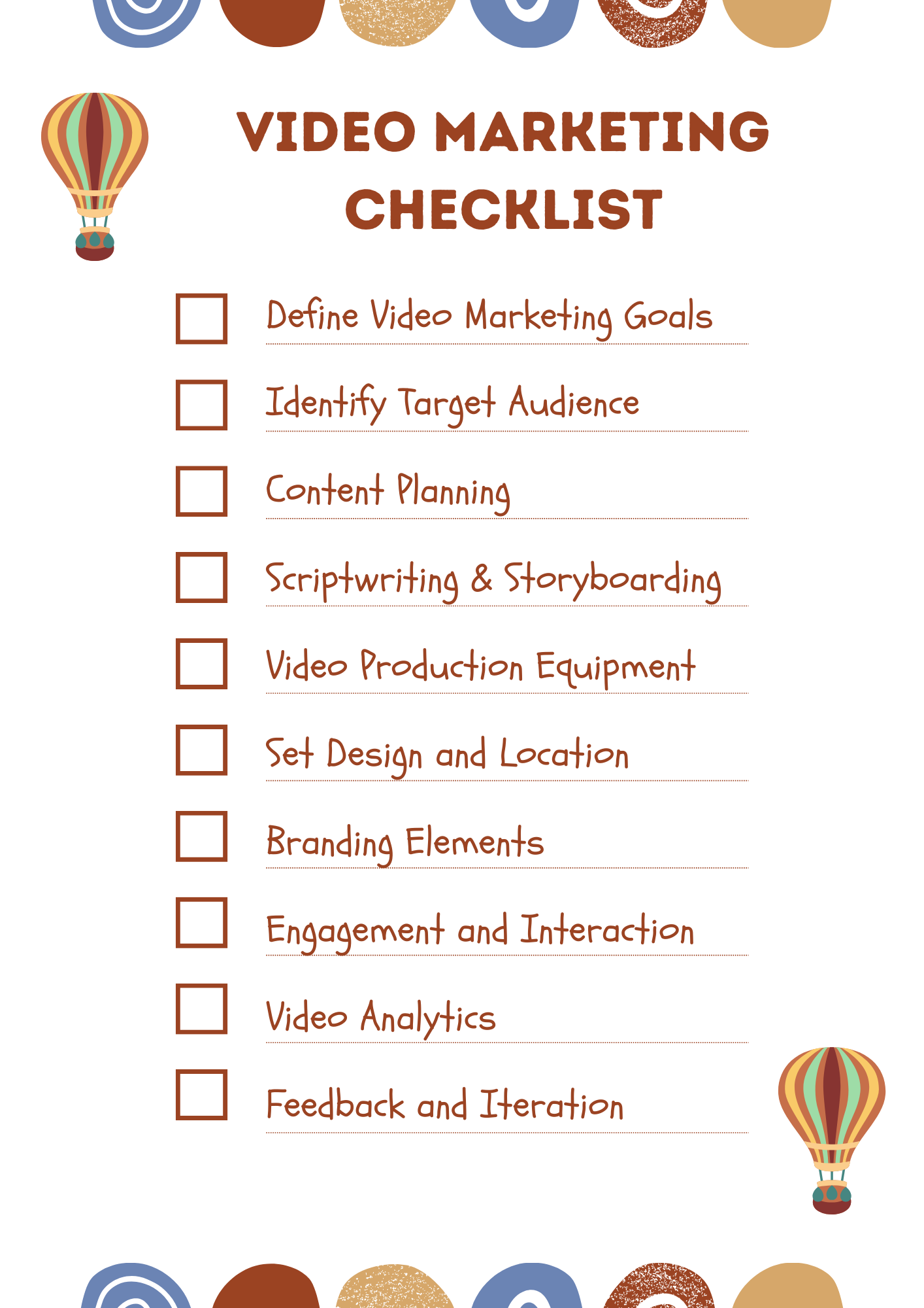 Video-Marketing-Checklist
