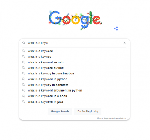 What is a Keyword Outline?