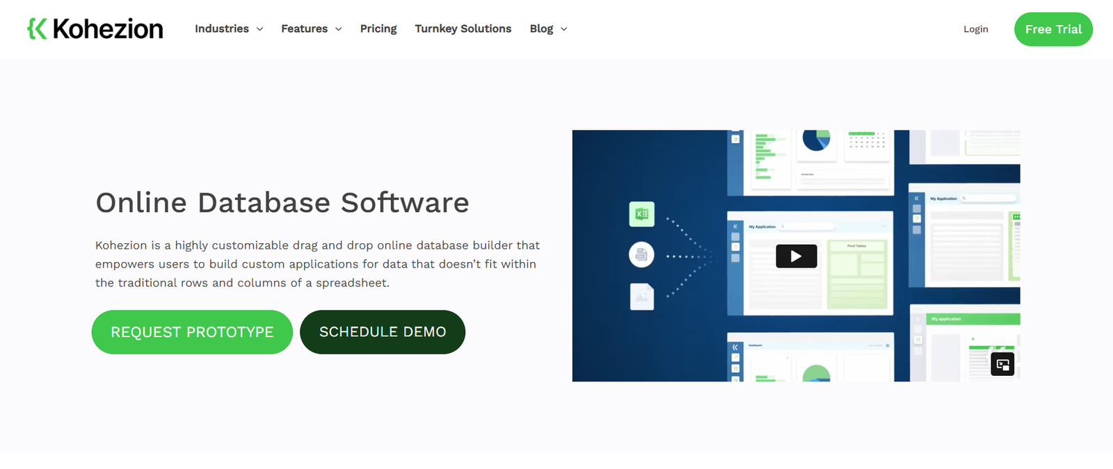 kohezion-online-database-software-as-best-project-mnagement-software