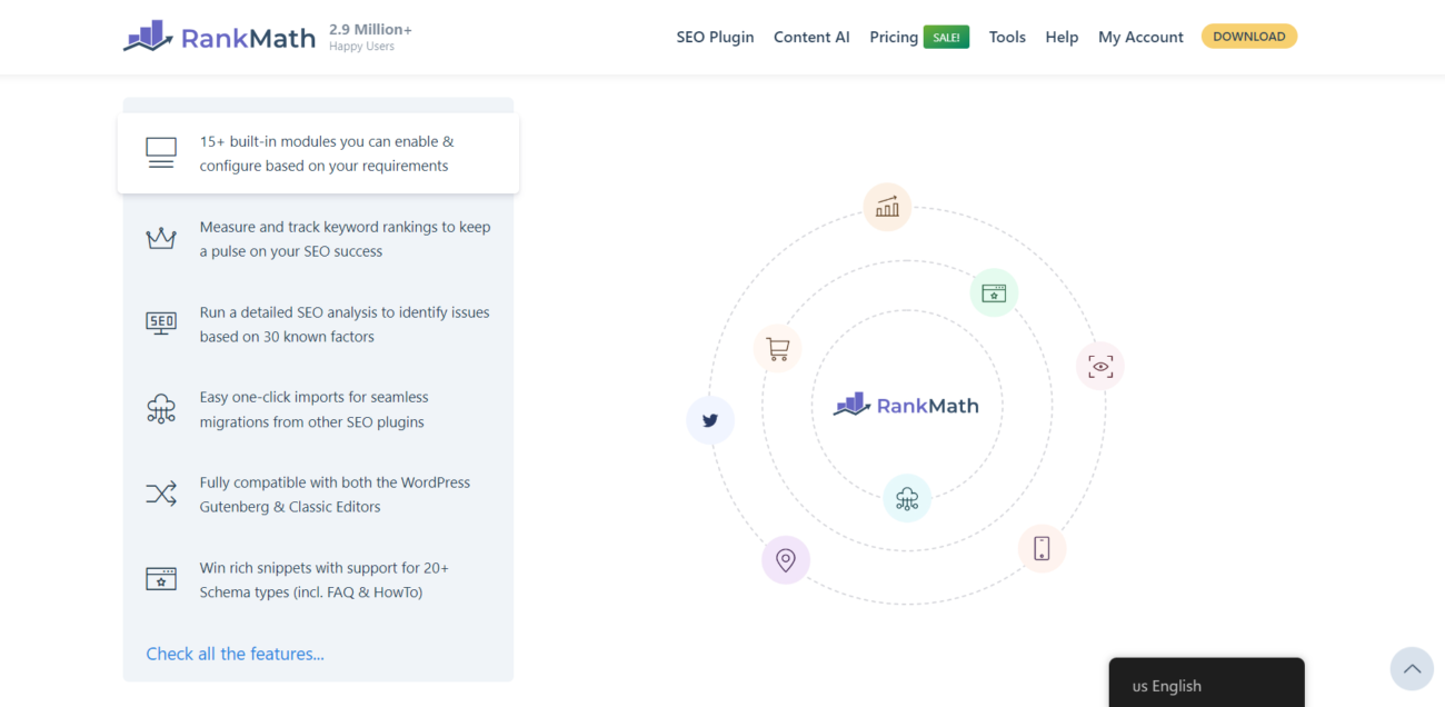 Rank Math Seo Tool - For WordPress Plugin