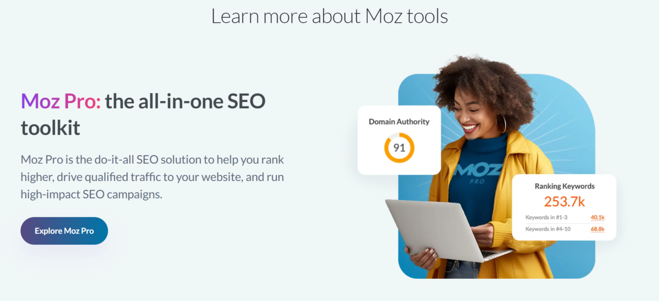 MOZ Seo Tool