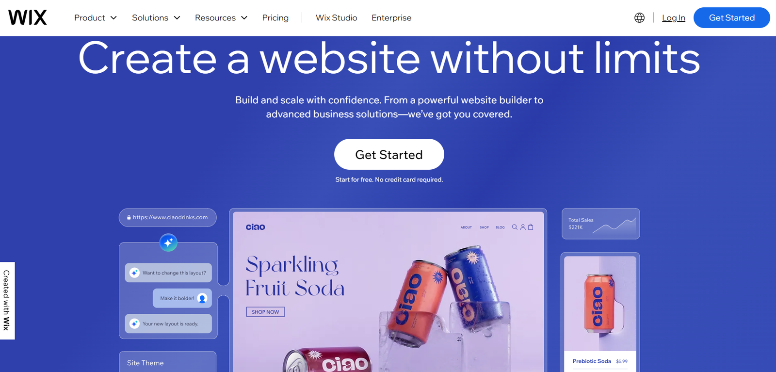 Wix - CMS Website Builder